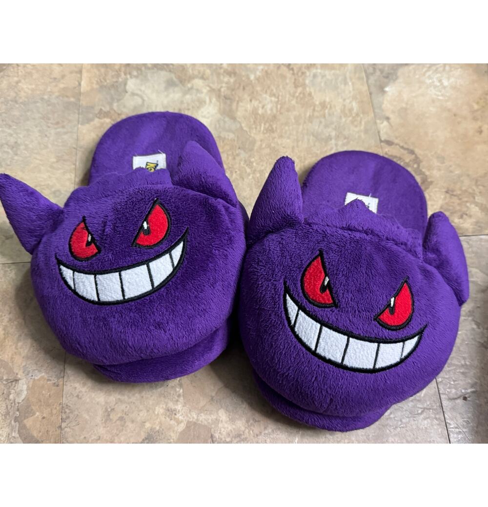 Pokemon Purple Gengar Slippers